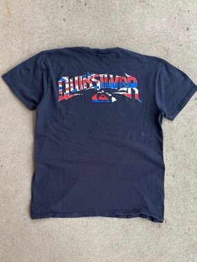 00s Y2k/Surfwear Quiksilver Hawaï Tee Shirt